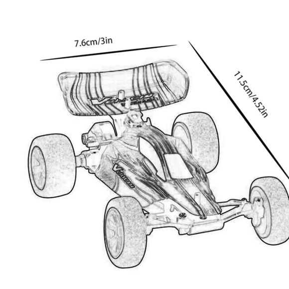 Mini Racing Car Remote Controled - Picture 13 of 13